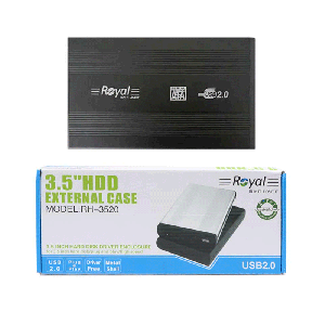 باکس تبدیل هارد 3.5 اینچی رویال USB 2.0 مدل RH-3530