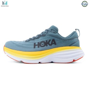 کفش مردانه هوکا باندی 8 مدل Hoka Bondi 8 X-WIDE 1127955 GBMS سایز 46