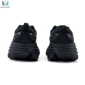 کفش هوکا باندی 8 مشکی مدل Hoka Bondi 8 wide 1127954 BBLC سایز 40