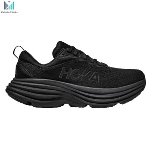 قیمت کفش هوکا باندی 8 واید مشکی مدل Hoka Bondi 8 Wide 1127953 BBLC