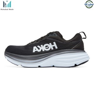 کفش هوکا باندی 8 واید مدل Hoka Bondi 8 Wide 1127954 BWHT سایز 42
