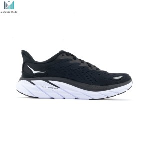کفش هوکا کلیفتون 8 مشکی سفید مدل HOKA ONE ONE CLIFTON 8 1119394 BWHT سایز 40