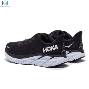 کفش هوکا کلیفتون 8 مشکی سفید مدل HOKA ONE ONE CLIFTON 8 1119394 BWHT سایز 40