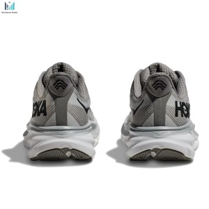 کفش هوکا کلیفتون 9 طوسی مدل HOKA Clifton 9 WIDE - 1132210-HMBC سایز 42
