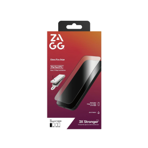 محافظ صفحه نمایش شفاف زگ مدل Plus Edge مناسب برای آیفون 17 پرو مکس (آسان نصب)