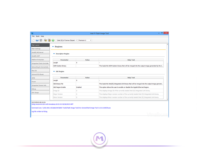 دانلود نرم افزار flash image tool ورژن نسخه های 11