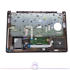 alt="کاور C لپ تاپ Dell Latitude E5450 با تاچ‌پد و حسگر اثر انگشت"