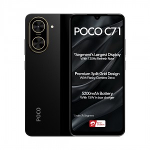 گوشی موبایل شیائومی مدل Poco C71 ظرفیت ۱۲۸ گیگابایت رم ۴ گیگابایت