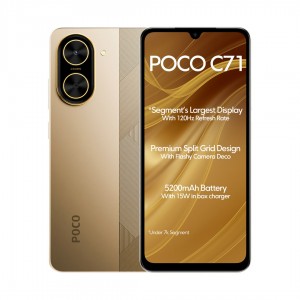گوشی موبایل پوکو مدل Poco C71 ظرفیت ۶۴ گیگابایت رم ۳ گیگابایت