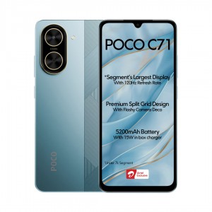 گوشی موبایل پوکو مدل Poco C71 ظرفیت ۶۴ گیگابایت رم ۳ گیگابایت