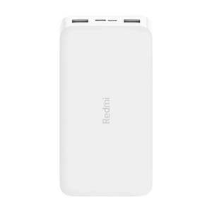 پاوربانک شیائومی مدل Redmi PB200LZM ظرفیت 20000 میلی آمپرساعت به همراه کابل تبدیل microUSB