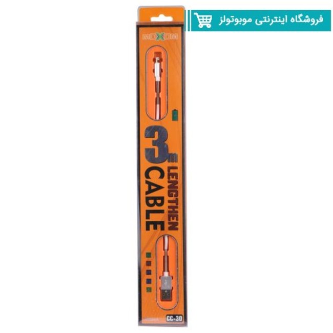 کابل اندروید سرفنری MOXOM CC-30 3m فست شارژ