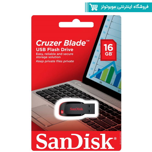 فلش مموری سن دیسک مدل Cruzer Blade CZ50 ظرفیت 16 گیگ