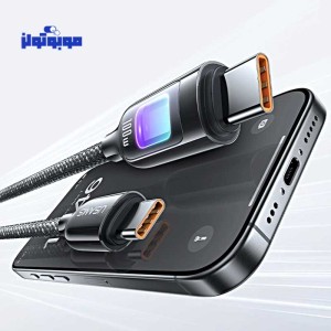 کابل تایپ سی 100وات نمایشگردار یوسمز مدل sj750