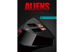 شارژر فندکی ریمکس مدل ALIENS 3.4A