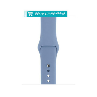 بند سیلیکونی سایز 42و 38 apple watch رنگ آبی