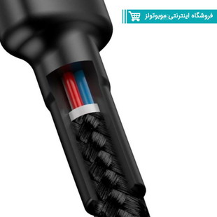 کابل لایتنینگ بیسوس Baseus Cafule Special Edition CALKLF-HG1 طول 2 متر