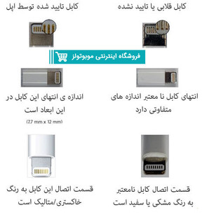 کابل شارژر آیفون Iphone7