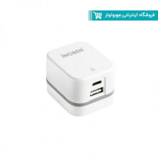 شارژر دیواری گارانتی دار آینوبن مدل W34C سفید
