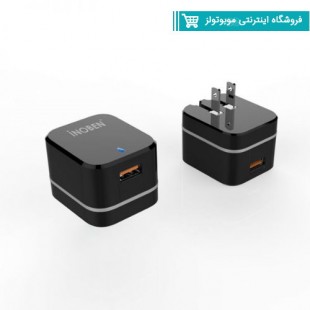 شارژر دیواری گارانتی دار آینوبن مدل WQ3 مشکی