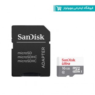 کارت حافظه microSDHC سن دیسک با ظرفیت 16 گیگ