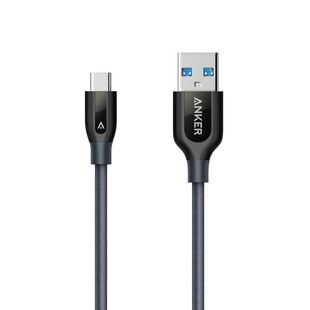 کابل تبدیل USB-C به USB  انکر مدل A8168 PowerLine Plus طول 0.9 متر