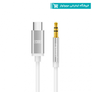 کابل انتقال صدا 3.5 میلی متری به Type-c  ارلدام Earldom ET-AUX28 AUX Cable طول 1 متر