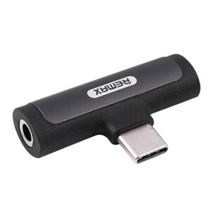 مبدل USB-C به AUX/ USB-C ریمکس مدل RL-LA03a