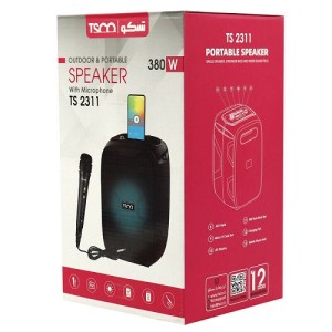 اسپیکر بلوتوثی رم و فلش خور TSCO TS 2311 + میکروفون و گارانتی