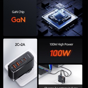 هاب شارژر 100وات یوسمز مدل US-CC145 T44