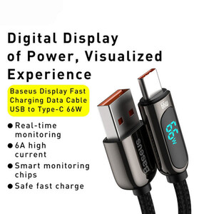 کابل تبدیل USB به USB-C باسئوس مدل CASX020001 طول 1 متر