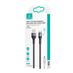 کابل تبدیل USB به USB-C یوسمز مدل Sj536 طول 1.2 متر