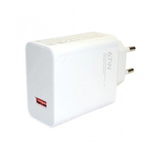 شارژر اصلی فست شارژ 67 واتی شیائومی با کابل TYPE C