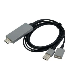 کابل تبدیل HDMI به USB مدل HDTV 3 in 1 مدل L7-5‌B طول ۱ متر