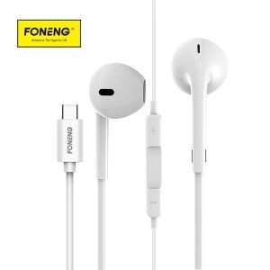 هندزفری تایپ سی مدل  WIRED EARPHONE (TYPE-C)T61