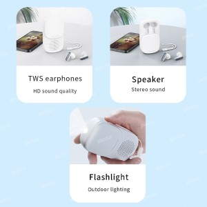 اسپیکر بلوتوثی قابل حمل رسی مدل  RSK-W27 tws