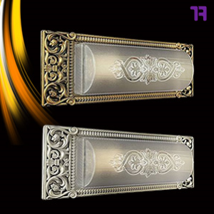 حباب دیواری مدل ترنج طلایی ، نقره ای (روشنایی دوستان) چراغ دیواری سرپیچ دار