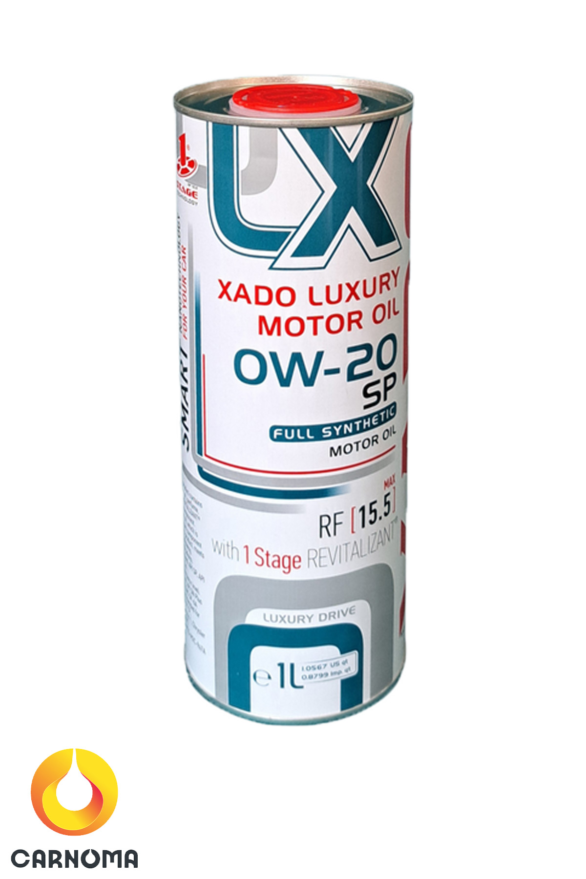 روغن موتور زادو 0w-20 LUXURY حجم یک ليتر