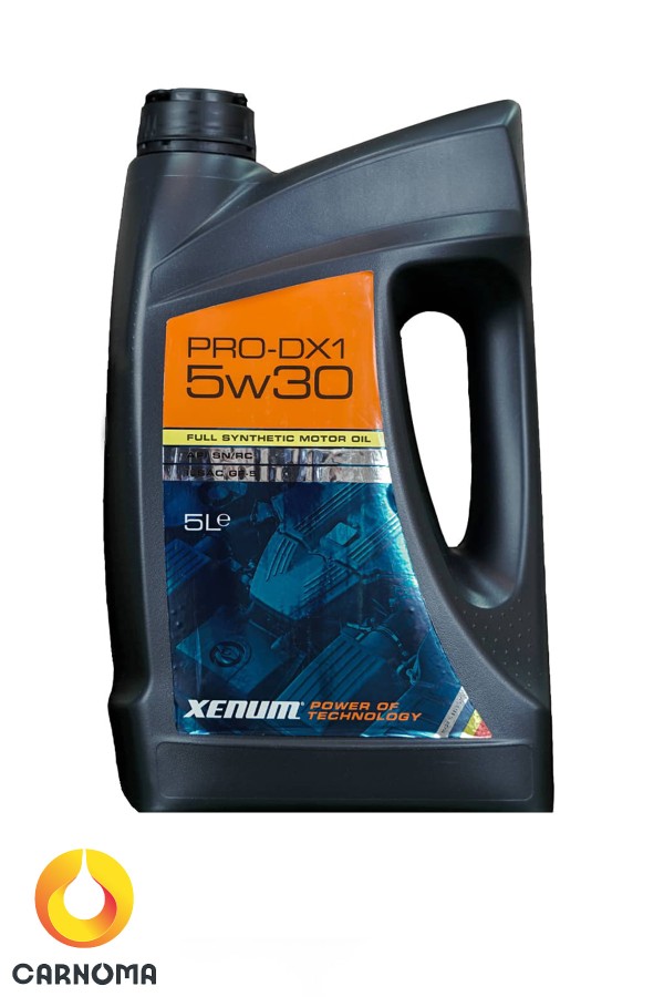 روغن موتور زنوم 5W-30 PRO-DX1 حجم پنج لیتر