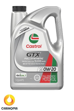 روغن موتور کاسترول 0w-20  GTX حجم 4.7 لیتر