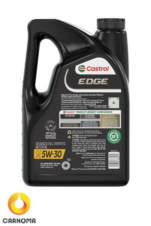 روغن موتور کاسترول 5w-30 EDGE مشکی حجم 4.73 لیتر