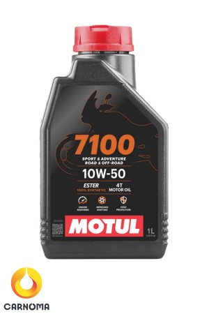 روغن موتور سیکلت موتول 7100 10W-50 4T حجم یک لیتر