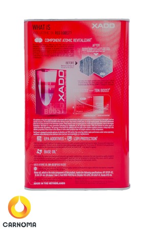 روغن موتور زادو 5w-30 Red Boost حجم چهار ليتر