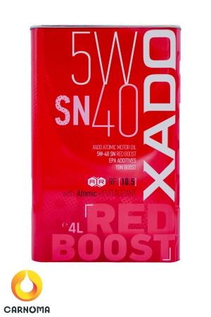 روغن موتور زادو 5w-40 Red Boost حجم چهار ليتر