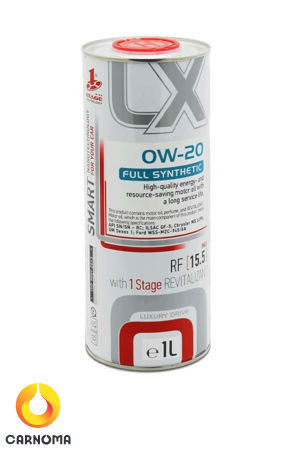 روغن موتور زادو 0w-20 LUXURY حجم یک ليتر