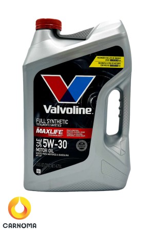 روغن موتور ولولین 5w-30 Max Life فول سنتتیک حجم 4.7 لیتر (طرح جدید)