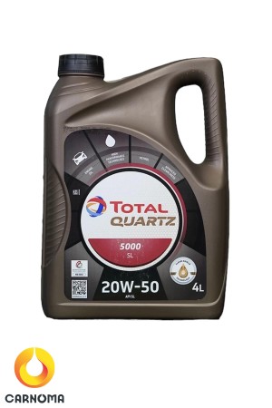 روغن موتور توتال 20w-50 حجم چهارلیتر