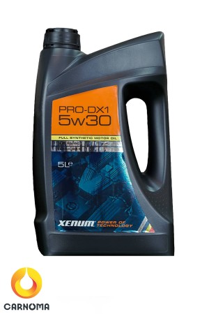 روغن موتور زنوم 5W-30 PRO-DX1 حجم پنج لیتر