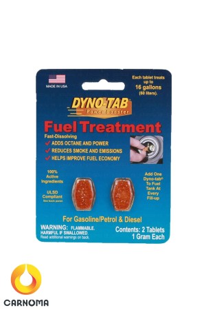 قرص مکمل سوخت آبی   Fuel Treatment دو عددی داینوتب