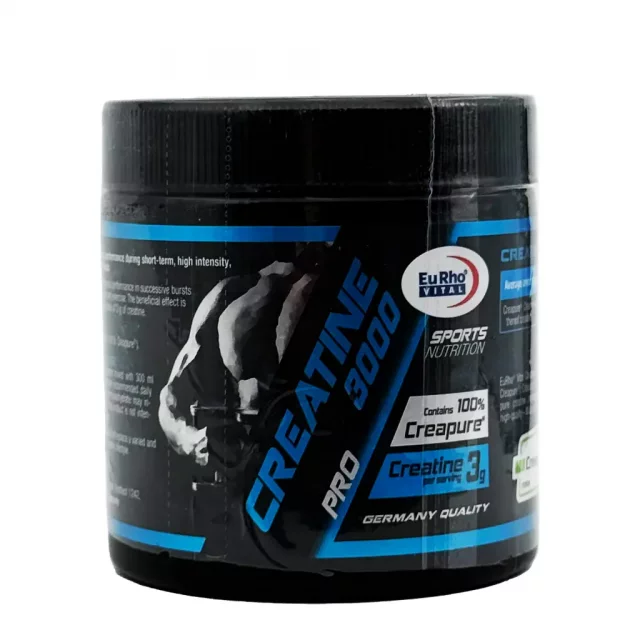 کراتین منوهیدرات 3000 پرو یوروویتال - 250 گرم